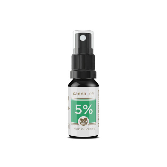 CBD BIO eļļa 5% - plaša spektra Cannabidiol eļļa, Cannaline
